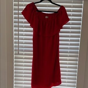 Wilfred Vibrant Red Mini Dress
